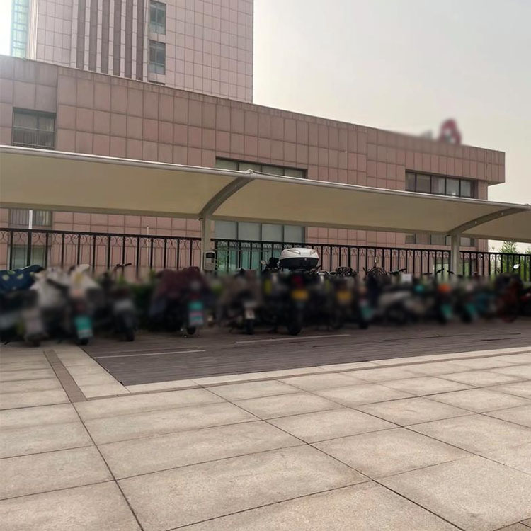 阿拉山口市膜结构电动车棚