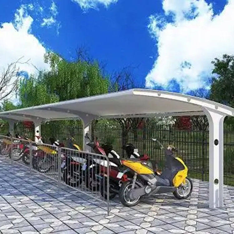 阿拉山口市膜结构电动车棚